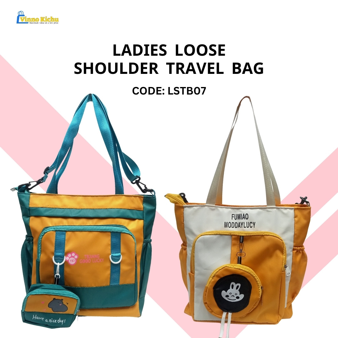 LADIES LOOSE  SHOULDER TRAVEL BAG 07